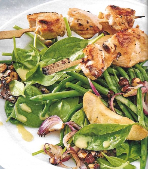 Salat mit Brechbohnen und Hähnchenfilet – Rezepte