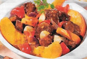 Lammragout Paprika