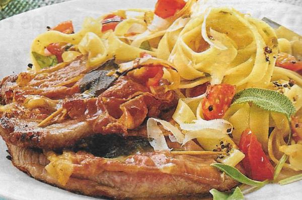 Saltimbocca mit Zitronensoße – Rezepte