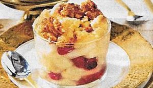 Walnuss Birnen Crumble