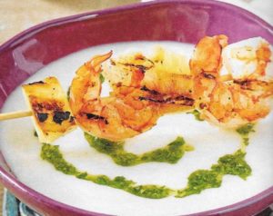 Kokossuppe Scampi