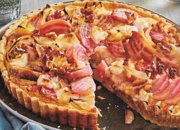 Rote Bete Tarte mit Ziegenkäse – Rezepte