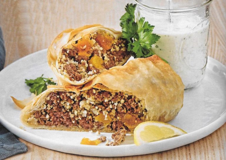 Orientalischer Hackstrudel – Rezepte