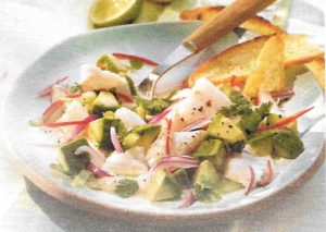 Ceviche mit Avocados