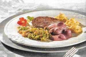 Rinderfilet mit Sauerkirschsauce