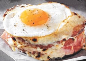 Croque Madame-Sandwich