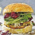 Burger mit Lachs