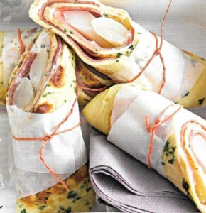 Schinken-Spargel Wrap